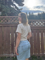Everyday Stripe Collar Top