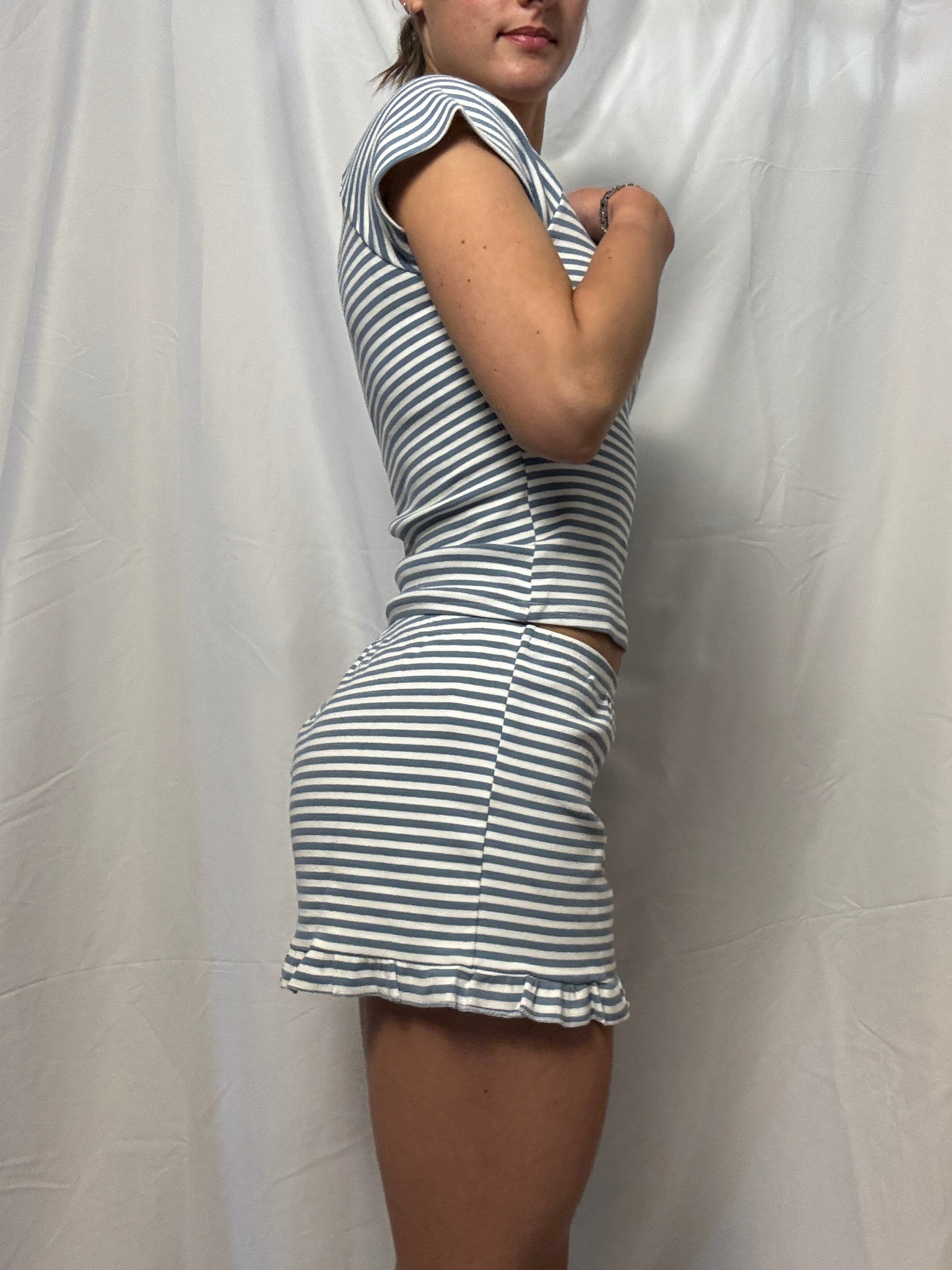 Coastal Stripe Lounge Set