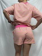 Lemonade Stripe Lounge Set