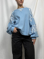 Spring Floral Thermal Pullover
