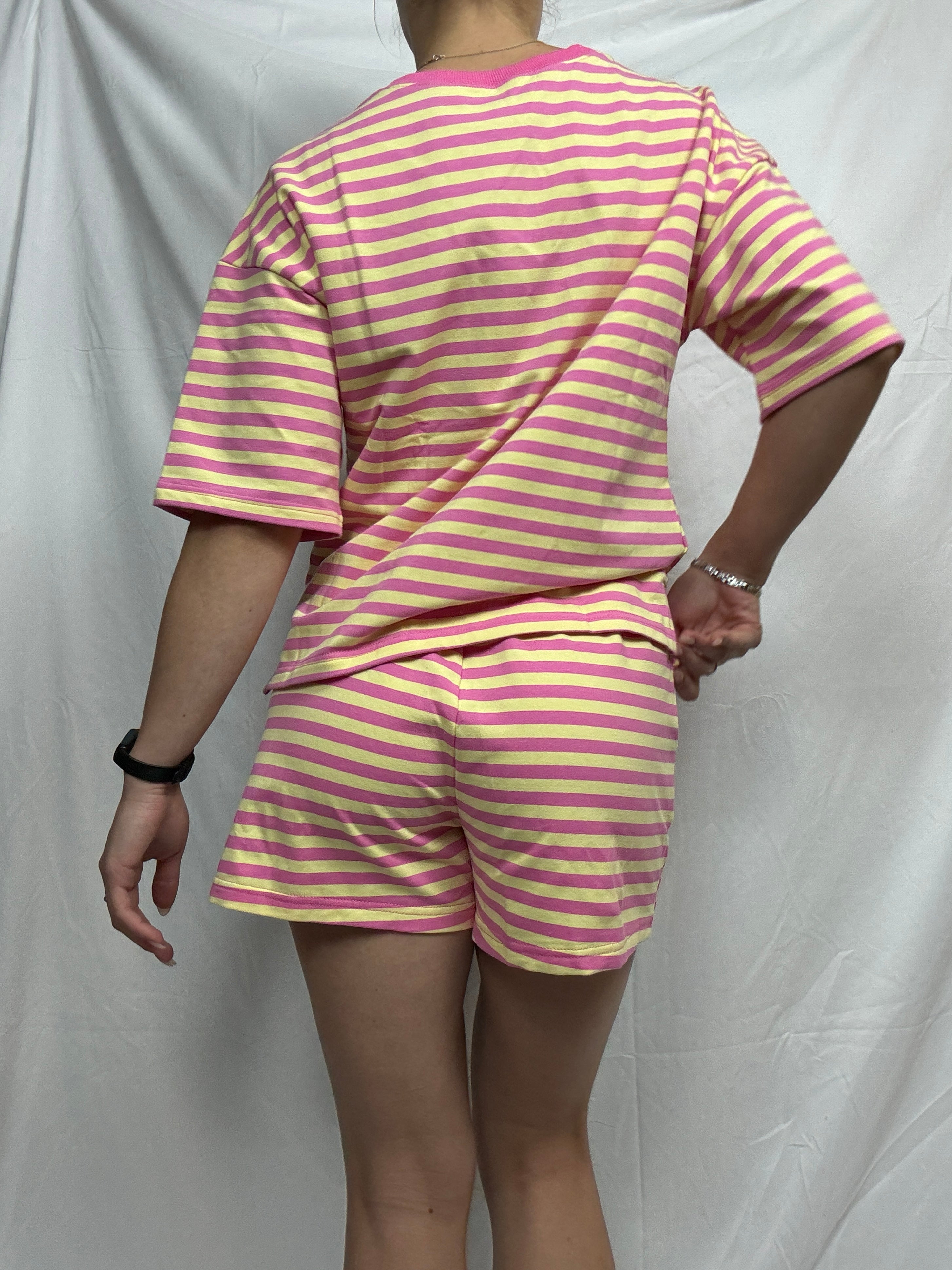 Lemonade Stripe Lounge Set