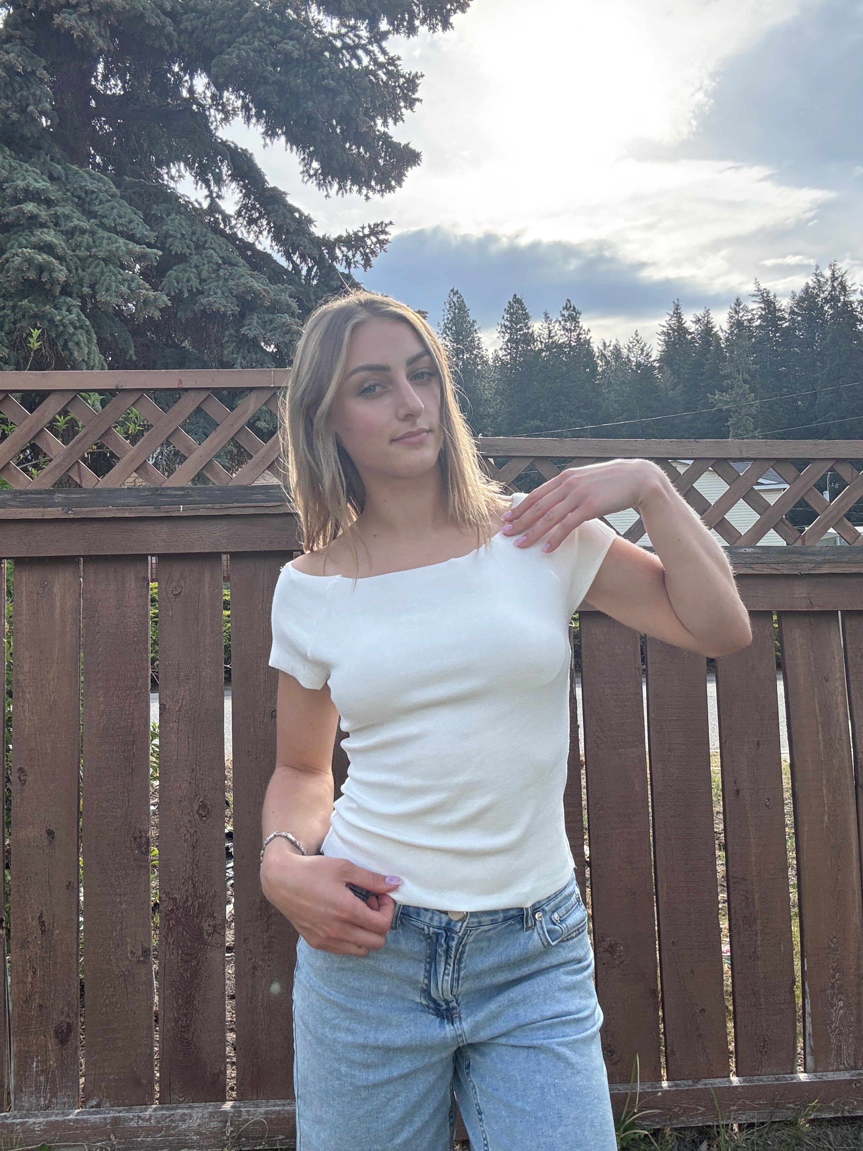 Raw Edge Everyday Top