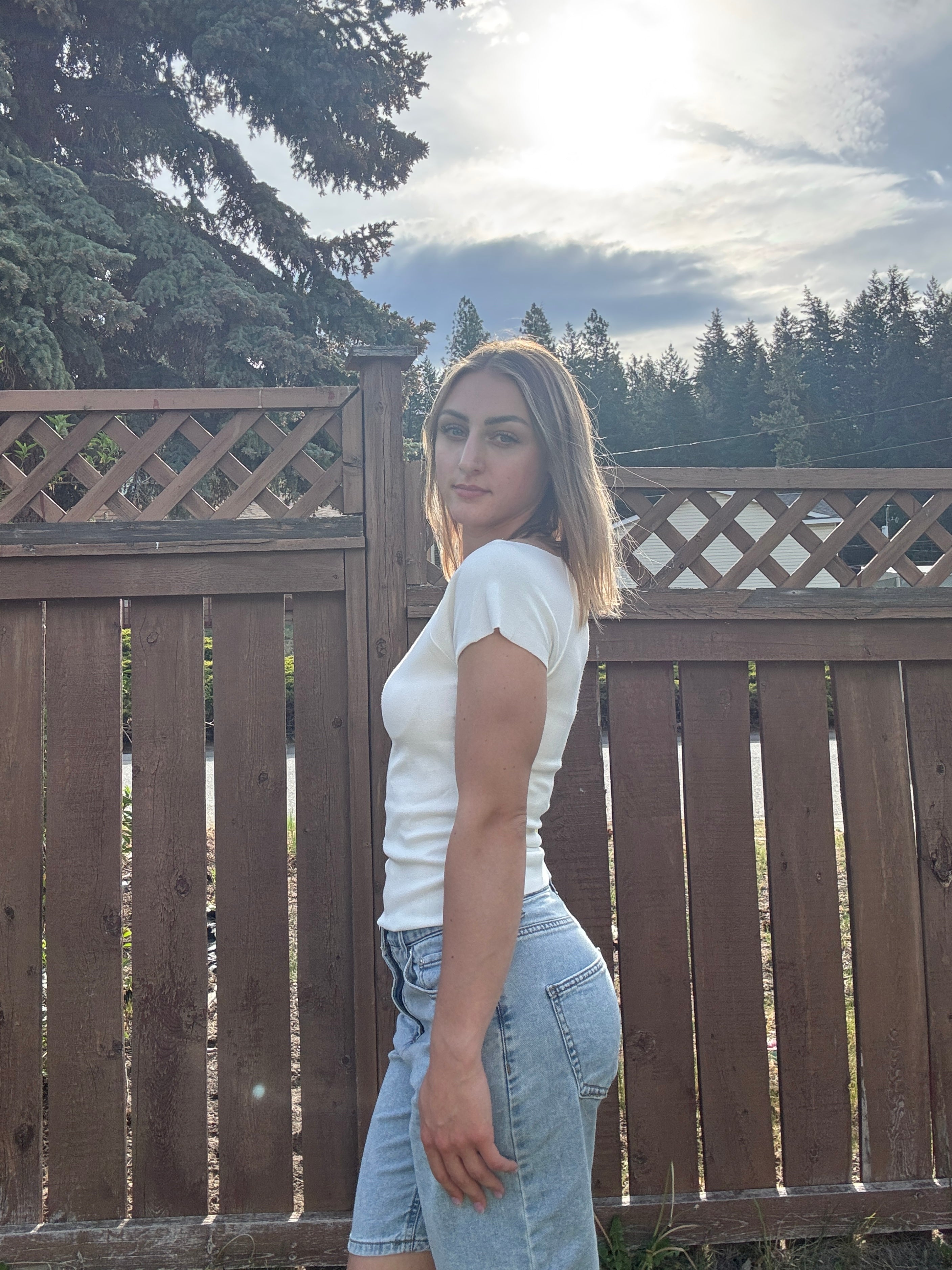 Raw Edge Everyday Top