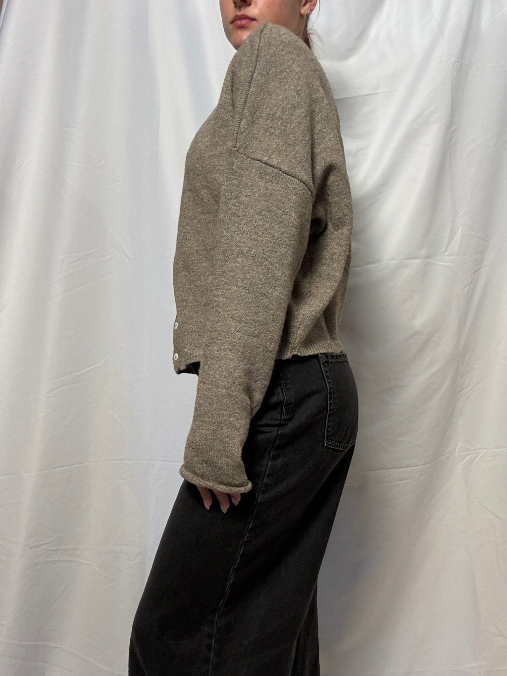 Mocha Essential Layer Cardigan