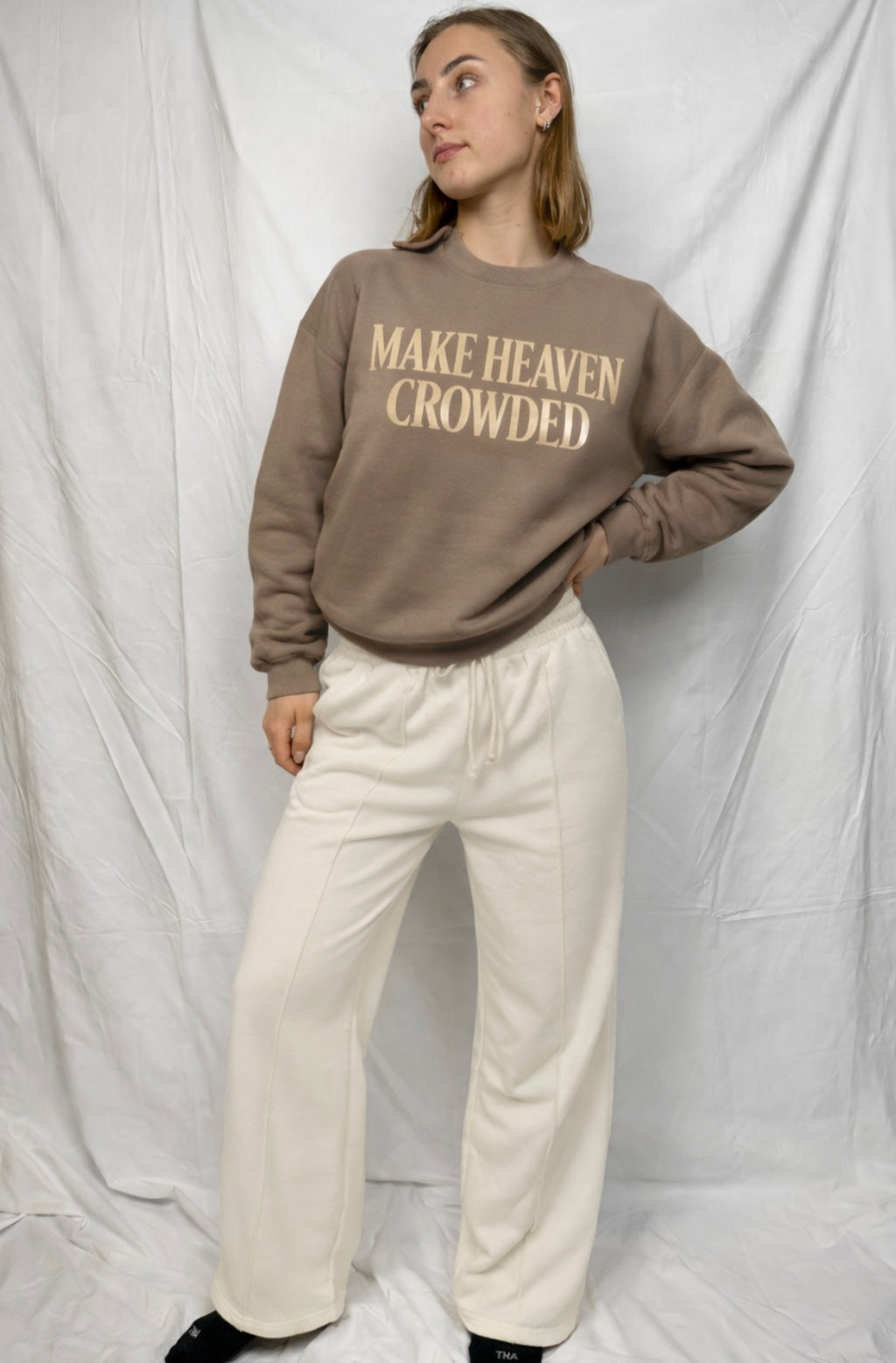 Make heaven crowded crewneck