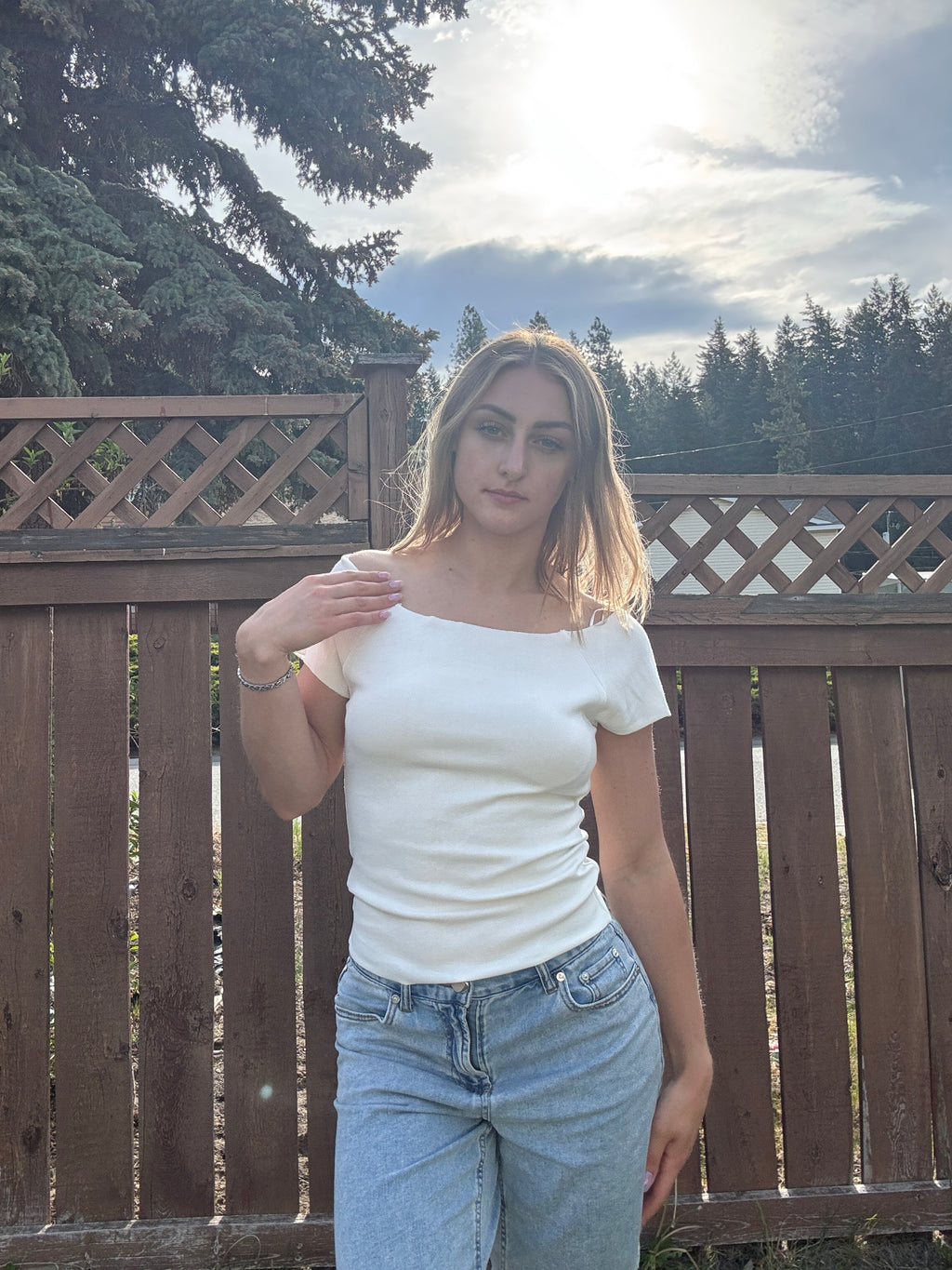 Raw Edge Everyday Top