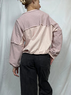 Pink Stripe Everyday Crewneck