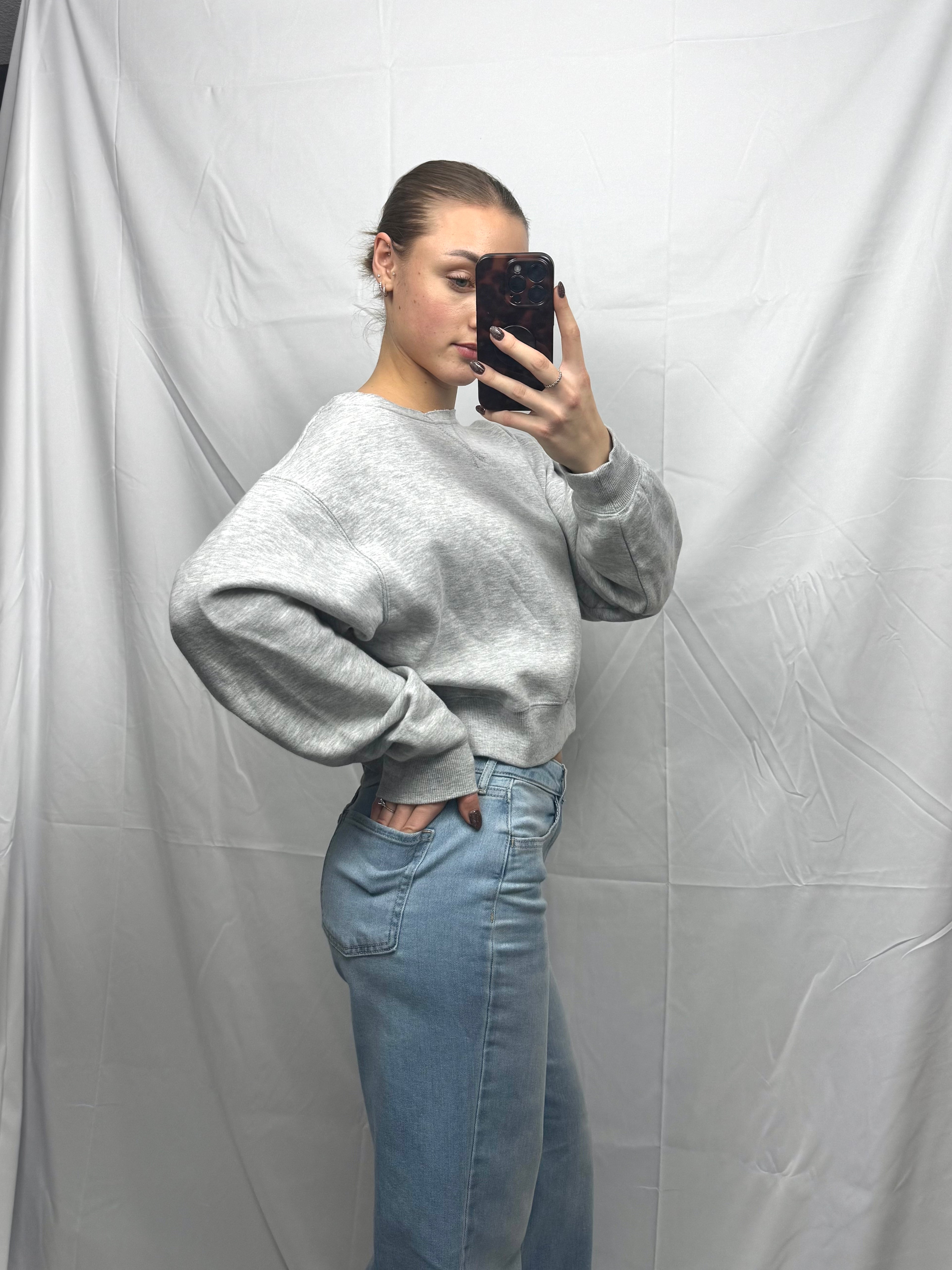 Boatneck Long Sleeve Pullover (oversize fit)