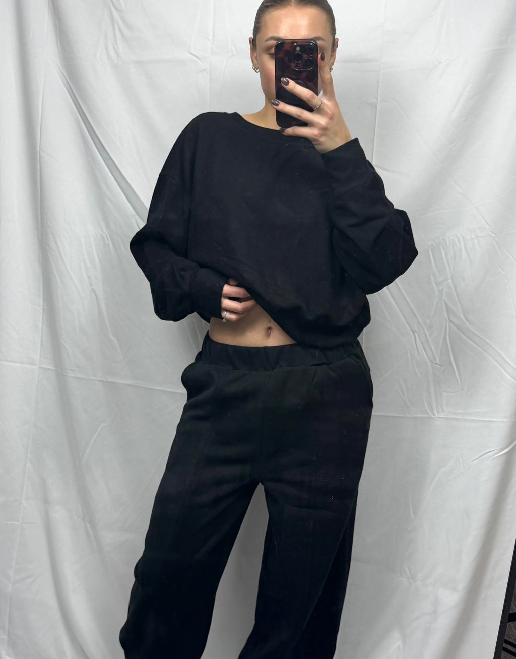 Seam Detail Jogger Pants