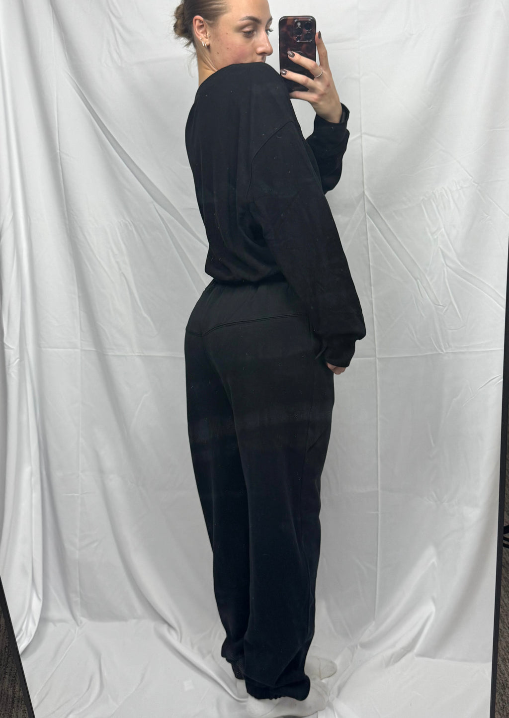 Seam Detail Lounge Set (loose fit)