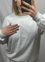 Bow Embroidered Lounge Set