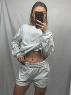 Bow Embroidered Lounge Set