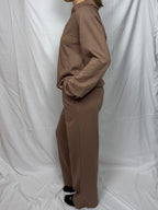 Polo Collar Lounge Set