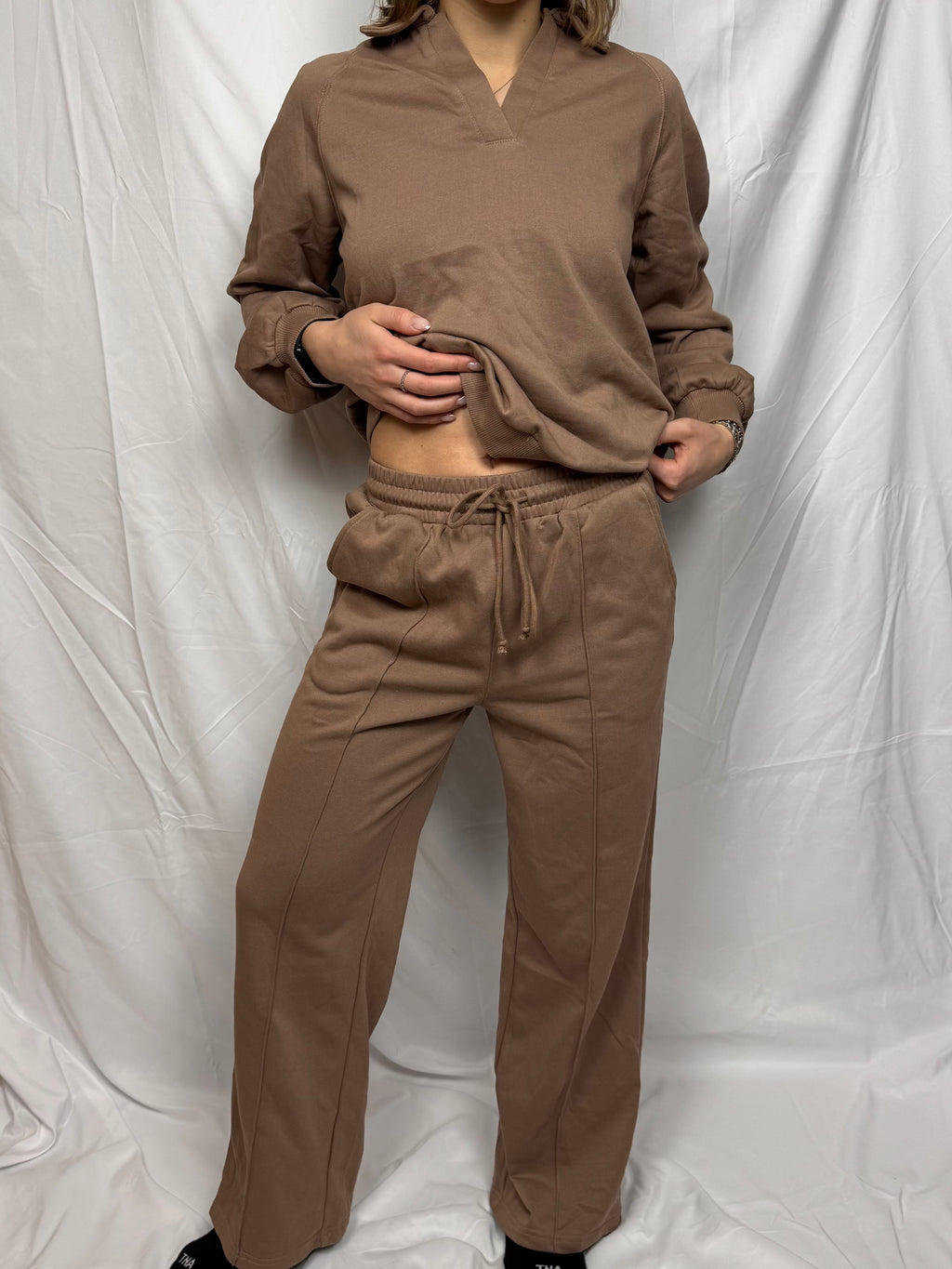 Polo Collar Lounge Set