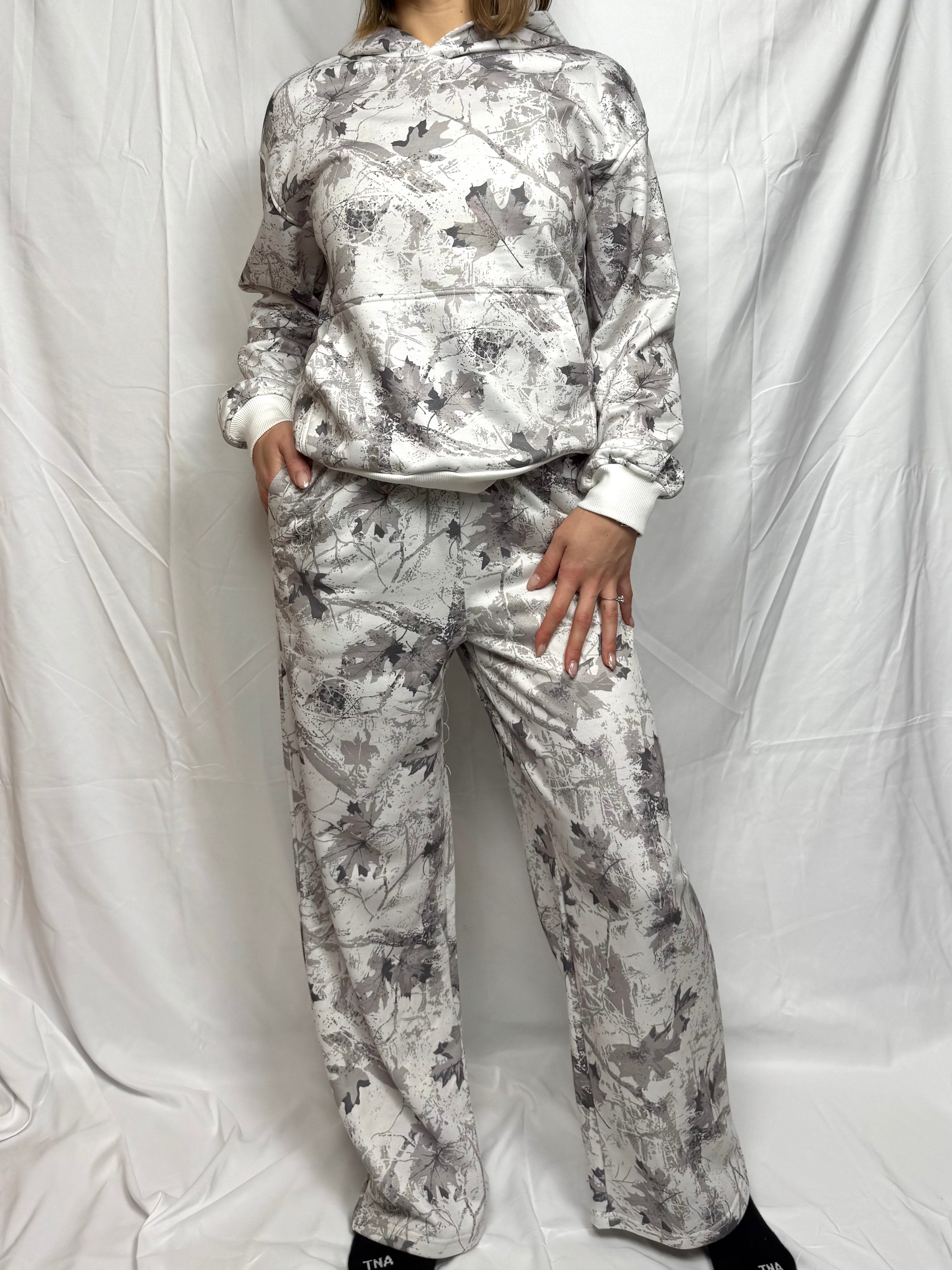 Camo Hooded Lounge Set