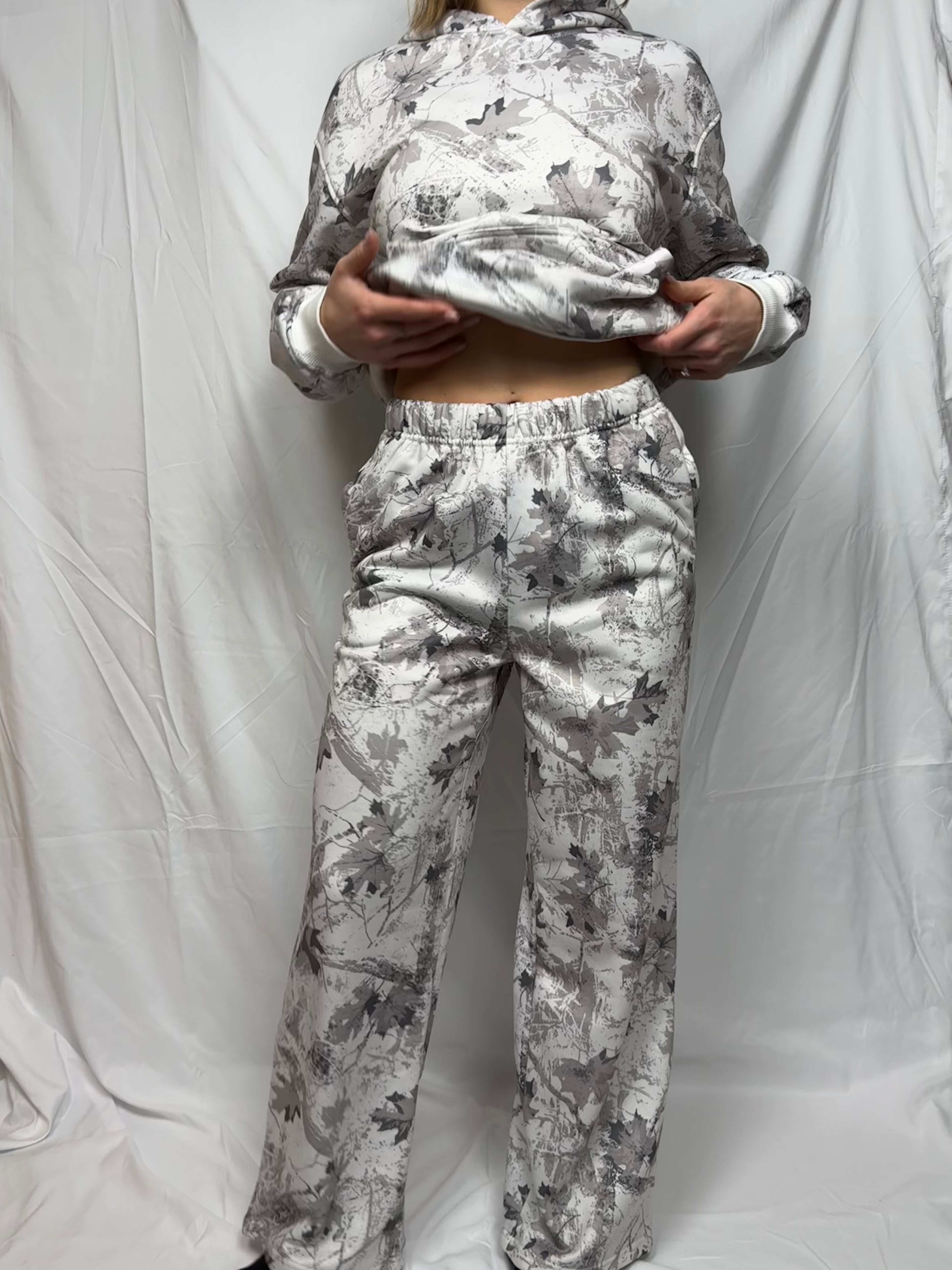 Camo Hooded Lounge Set